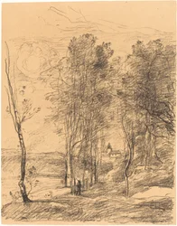 Klokketårnet i St. Nicolas-Lez-Arras Le Clocher de St. Nicolas-Lez-Arras, 1871.