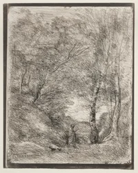 The Gardens of Horace, originalt aftryk 1855, trykt i 1921.