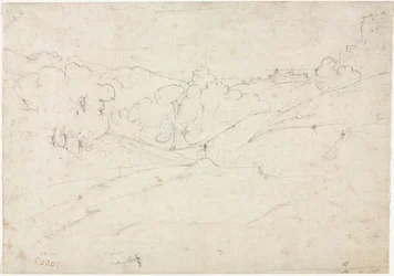 Udsigt over Marino recto, 1827.