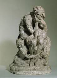 Ugolino og hans sønner (gips) (se også 197136 og 234151)