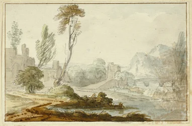 Idyllisk landskab