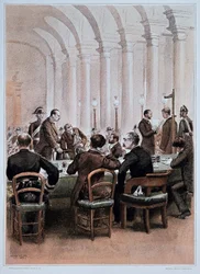 Lodtrækningen - Paris, Salle Saint-Jean i "L