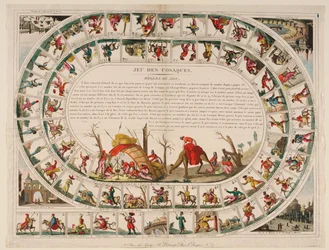 Kosakspil, 1815