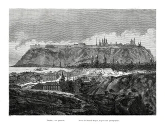 Tobolsk, Sibirien, Rusland, 1886