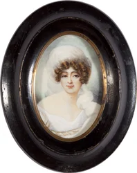 Portræt af Maria grevinde Walewska 1786-1817