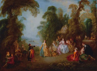 Dansen, ca. 1730