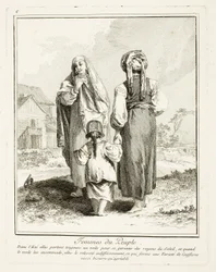 Women of the People, tallerken seks fra Miscellaneous Clothing of the Northern Peoples