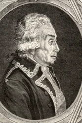 Grev Nicolas Luckner, graveret af Pannemaker-Ligny, fra 