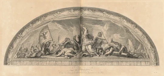 Tyskland, Center for Krigssalonen ved siden af ​​Kongens Kamre (Tyskland, Center for Krigssalonen ved siden af ​​Kongens Kamre) [pl. 37]