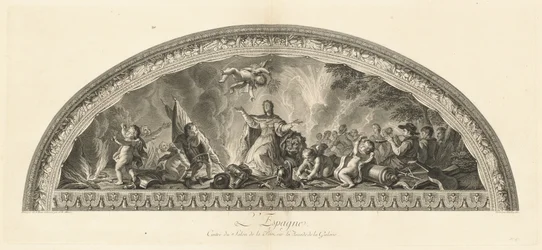 Spanien Ophænger af Salon of Peace på Arcade of the Gallery (Spanien, Center for Salon of Peace i galleriets Arcade) [pl. 47]