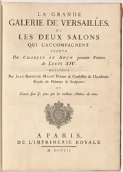 The Grand Gallery of Versailles, og de to tilhørende saloner (The Grand Gallery of Versailles og Two Accompanying Salons)