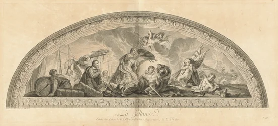 Holland, Center for Fredens Salon overfor Dronningens lejligheder [pl. 48]