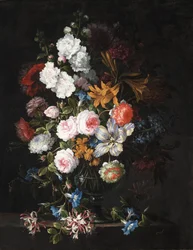 Stilleben med blomster