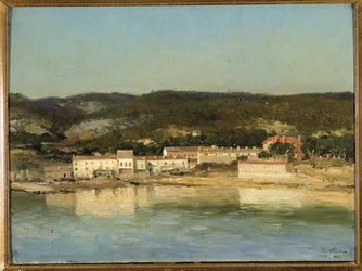 Udsigt over byen Carry le Rouet i Bouches du Rhone