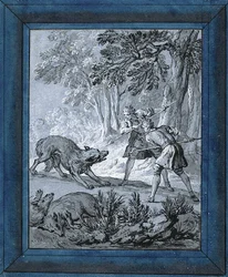 Mænd angriber ulve ("Rien de Trop III")
