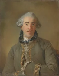 Portræt af Théophile Van Robais