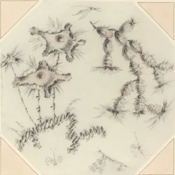 Bambusblomster og kaktus