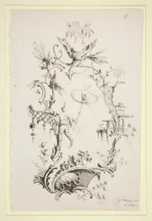 Bog med kinesiske ornamenter, 6 ark