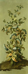 Dekorative paneler med blomster