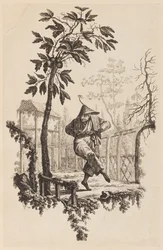 Figur under gren