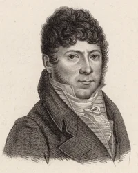 Portræt af violinisten og komponisten Philippe Libon 1775-1838, 1810.