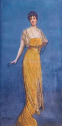 Portræt af Madame Blanche Vesnitch født Ulman, 1913.