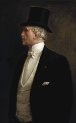 Selvportræt, ca. 1909.