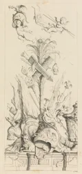 Trofæer nyligt opfundet af J.B. Toro., 1716., 1716.