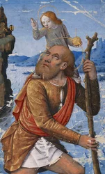 Sankt Christopher, ca. 1490-1500
