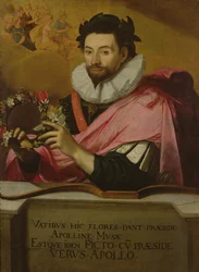 Portræt af Jean de Caulet med Apollos-krone, 1635