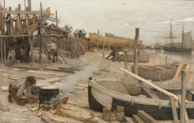 Bådeværftet, c.1875
