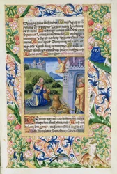 Fru Lat. Q.v.I.126 Anthony den Store og Eremitten Paul, fra Louis dOrleans