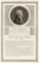 Portræt af Charles-Francois Lebrun, hertug af Plaisance