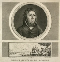 Portræt af general Louis Charles Antoine Desaix (ca. 1800 - 1815 0,38 x 0,24)