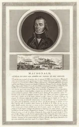 Portræt af Jacques MacDonald, hertug af Taranto