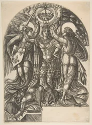 Henri II, konge af Frankrig, mellem Frankrig og berømmelse, ca. 1548.