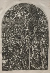 Apokalypsen: Fire engle holder vindene tilbage, 1546-1556.