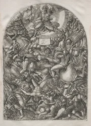 The Apocalypse: The Angel in the Sun Calling the Birds of Prey, 1546-1556.