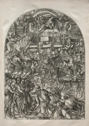 Apokalypsen: Templets måling, 1546-1556.