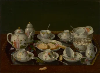 Stilleben: testel, ca. 1781-3 (olie på lærred monteret om bord)