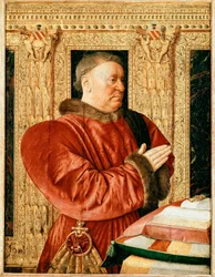 Portræt af Frankrigs justitsminister Guillaume Jouvenel des Ursins (maleri