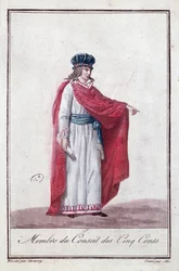 Medlem af Rådet for de femhundrede under Directoire-perioden, 1795-99