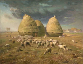 Høstakke: efterår, ca. 1874