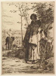 Hyrdinde strikning, 1862.