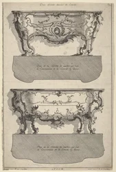 Designs for Two Commodes, fra 