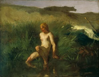 Fransk:  La Baigneuse Baderen