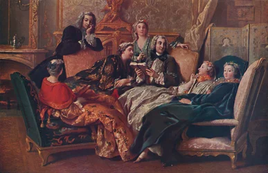 Læsningen af Molière, 1728, 1937