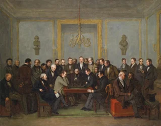 Episk skakkamp mellem Pierre Saint Amant og Howard Staunton i 1843