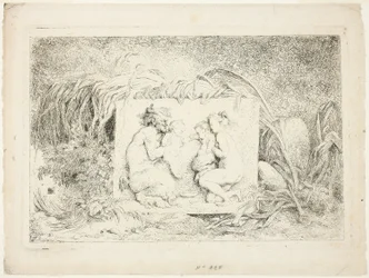 Satyrer danser, fra Bacchanales, eller Satyrernes lege