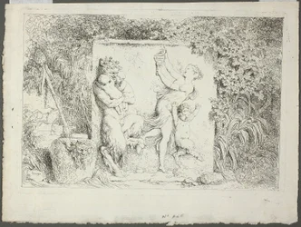 Satyrfamilien, fra Bacchanales eller Satyrernes lege